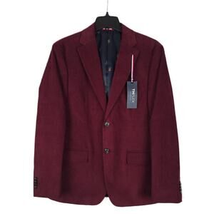 Tommy Hilfiger Men's Burgundy Sport Coat Blazer
